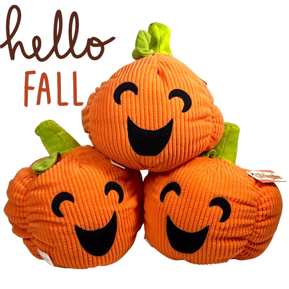 Fall Pumpkin Medium Dog Toy Grriggles Jill Pumpkin Toy Squeaker Toys For Dogs